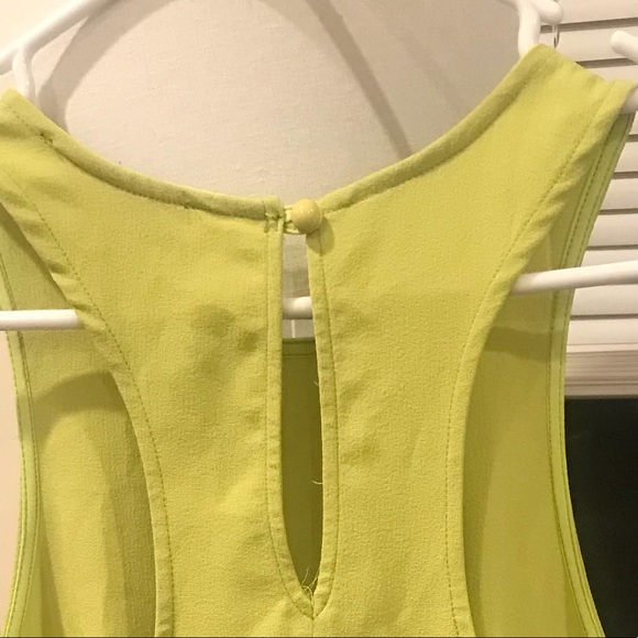 Lime Green Party dress - Picture 6 of 8